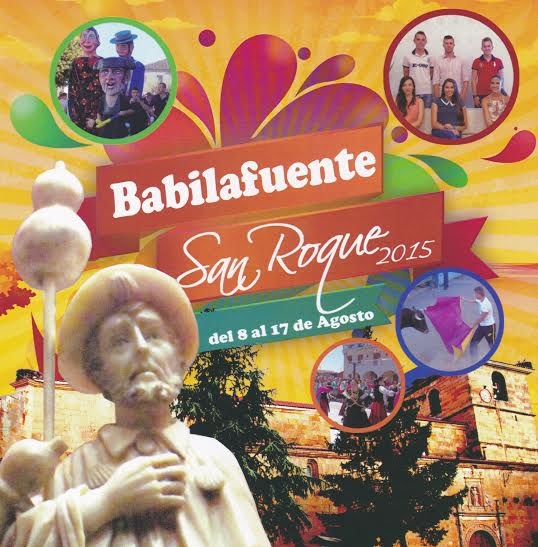 Fiestas en honor a San Roque 2015 Babilafuente